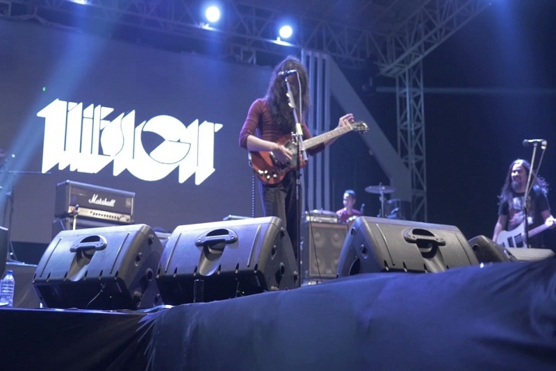 The SIGIT Hebohkan panggung Supermusic.Id Dare to Rock Depok
