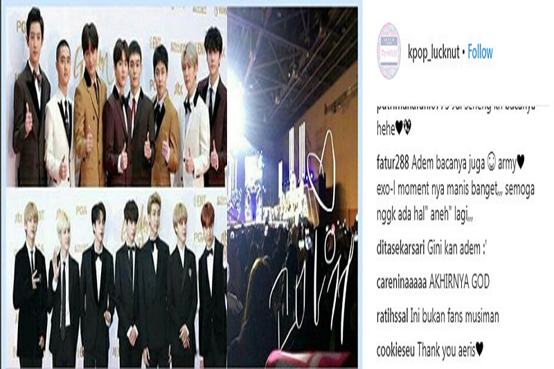 Senangnya Kalau Rukun ,Kebaikan EXO-L yang Membuat ARMY Tersentuh