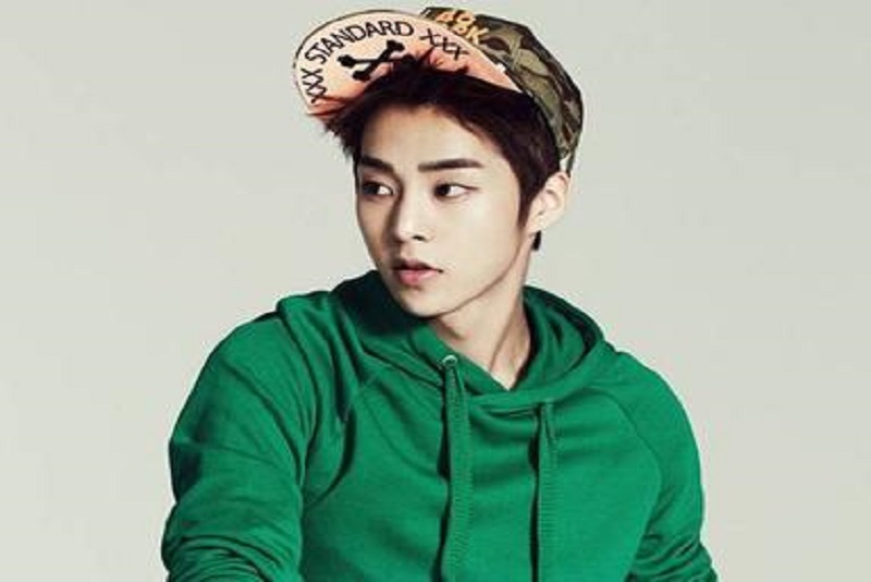 Kecerian Xiumin EXO berbelanja Merchandise Olimpiade Pyeongchang 2018