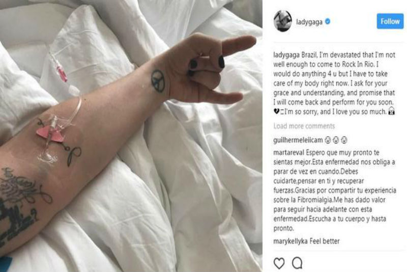 Lady Gaga Menunda Tur Keliling Dunia Eropa Karena 'rasa sakit fisik yang parah'