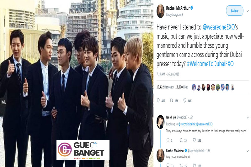 Kepribadian dan Sopan Santun EXO Tuai Pujian dari Jurnalis