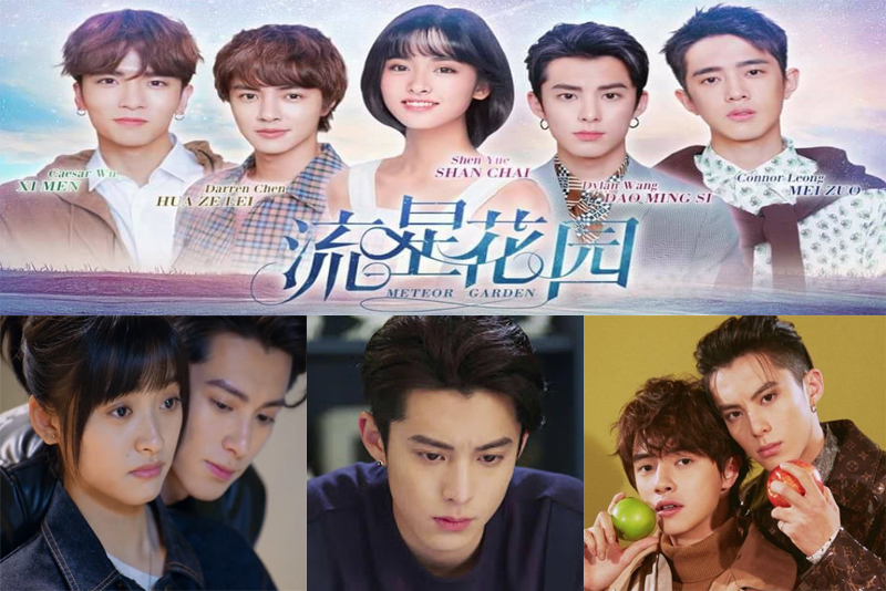 Pesona Dylan Wong di Meteor Garden Rebon Mengalakan Drakor