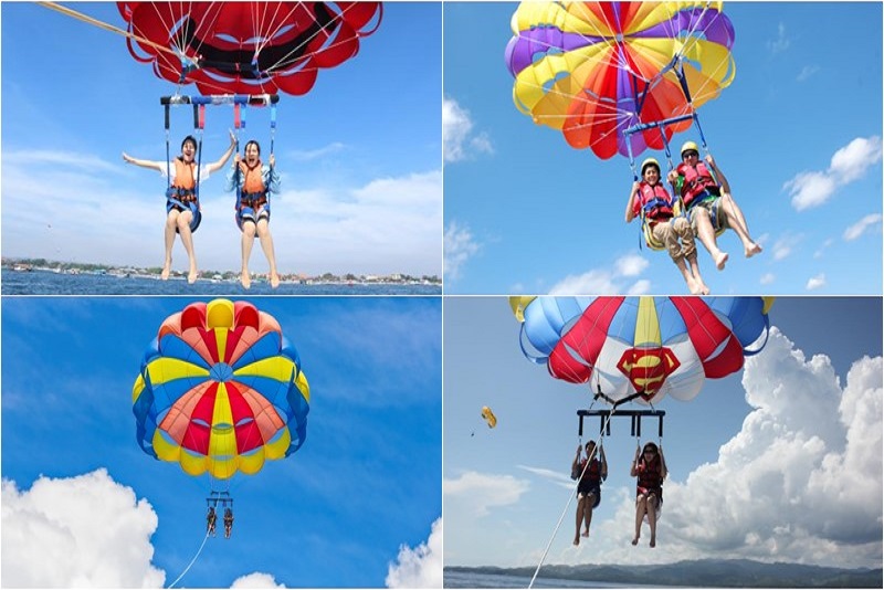 Main Parasailing Saat Liburan ke Bali Menjadi Kegiatan Paling Menantang