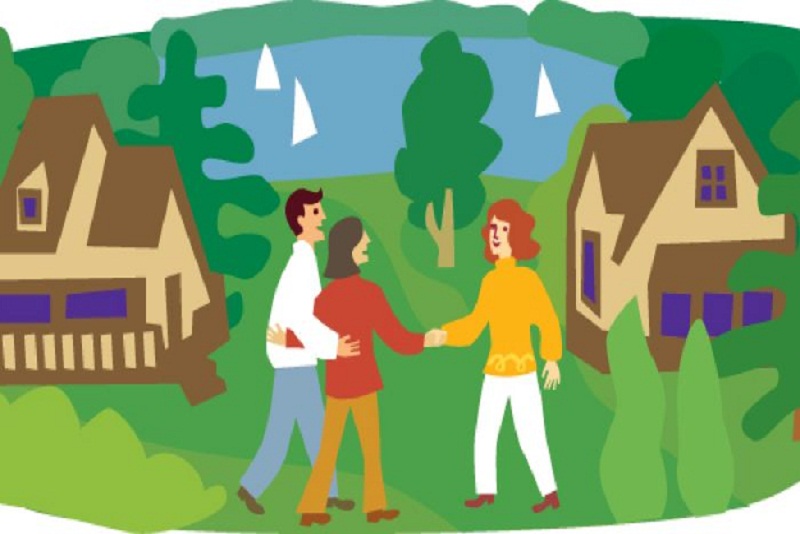 Keluarga di Dekat Rumah, Ya Tetangga!