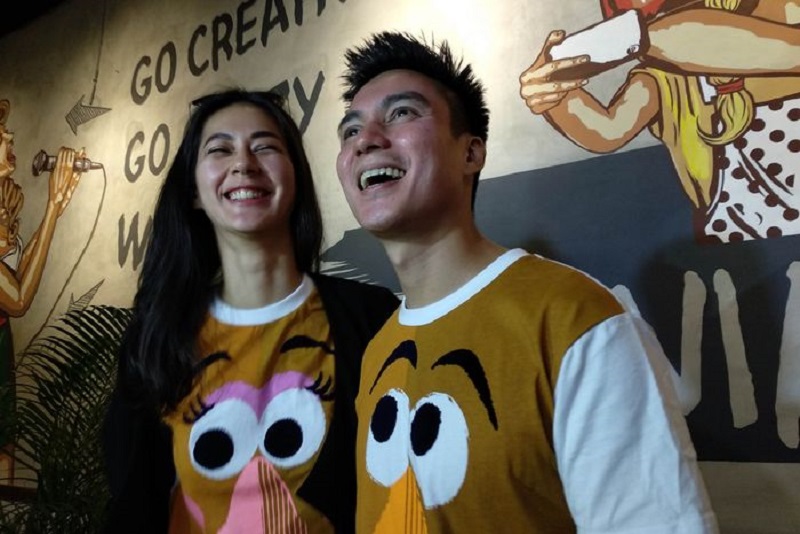 Baim Wong dan Paula, Terlihat Asli Kembar Pake Baju Kembaran