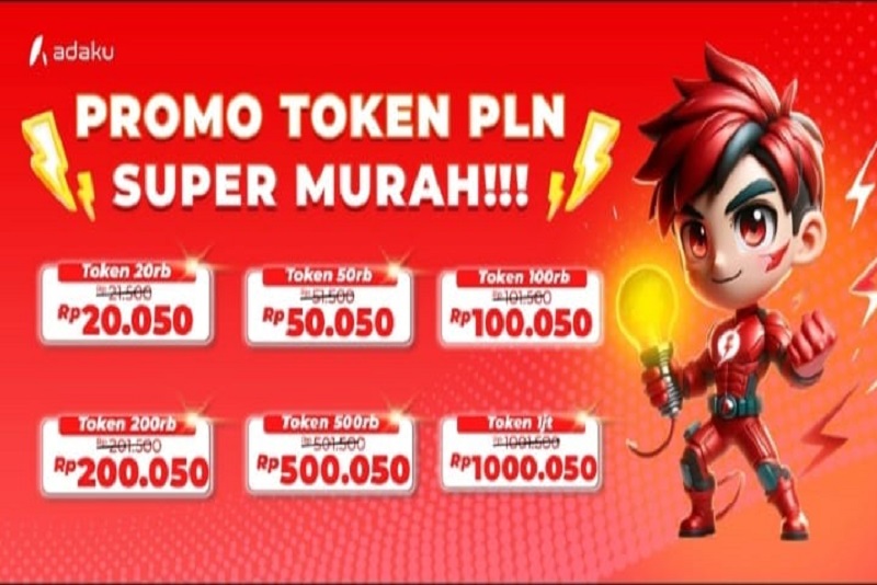 Adaku Solusi Tepat Beli Token Listrik dan Pulsa Murah