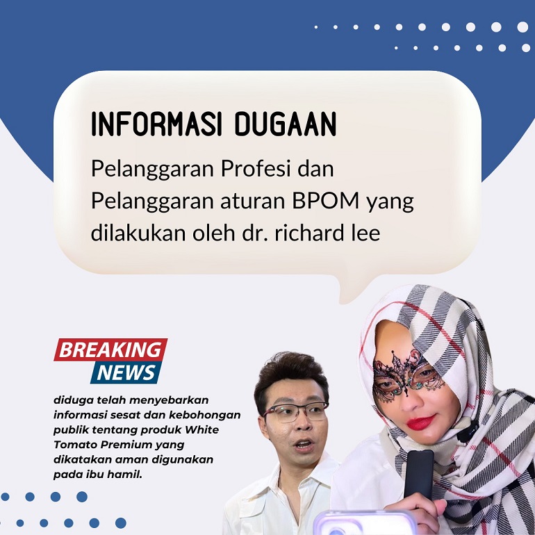 Dugaan Pelanggaran Profesi  yang Dilakukan Dr. Richard Lee