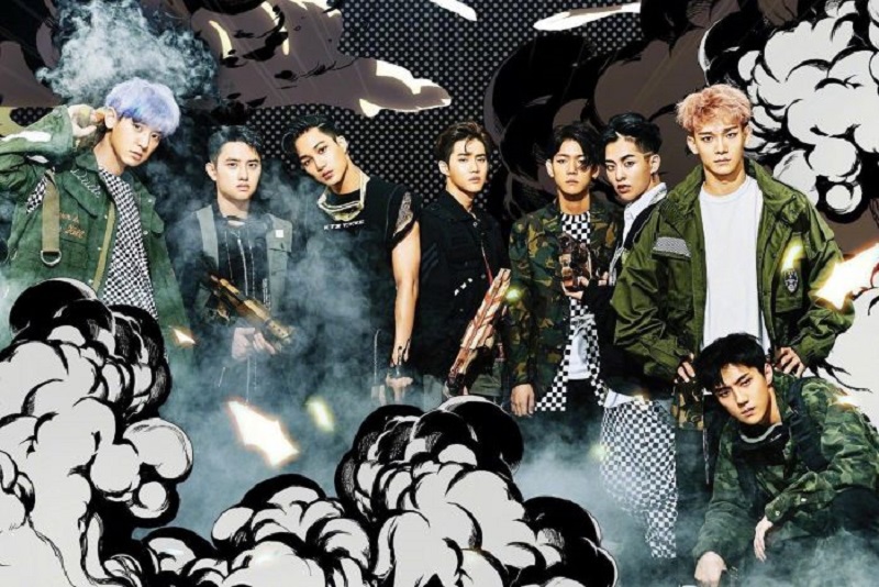 Title track EXO yang Selalu  Menyita Publik dari Awal debut