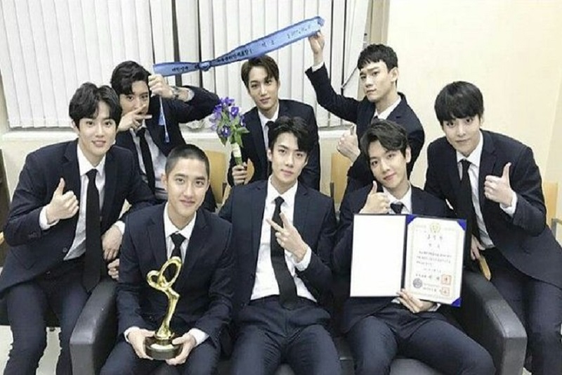 Lagi.. EXO Sabet Penghargaan di Tahun 2018 ini