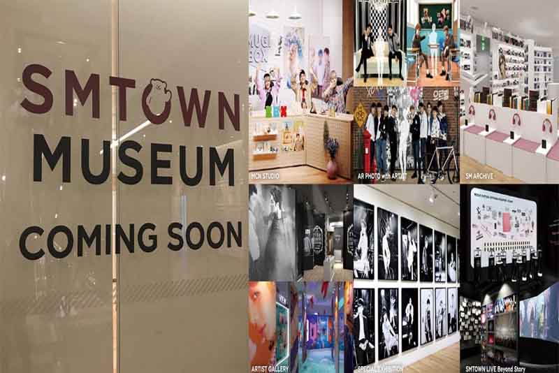 Museum SM Entertainmet atau SMTOWN Museum, wooow.