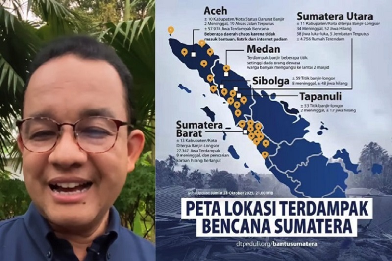 Anies Baswedan: Negara Terlambat Hadir di Tengah Bencana