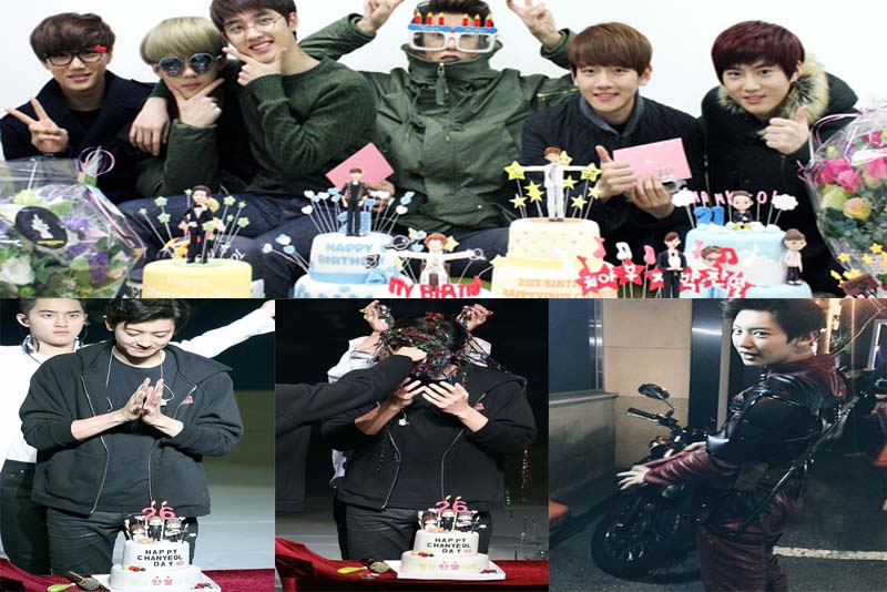 Chanyeol EXO Birthday Mendapat Message dari Para Member EXO dan Fans