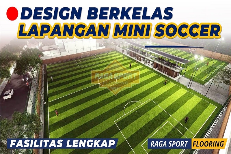 Raga Sport Flooring Kontraktor Lapangan Mini Soccer di Makasar