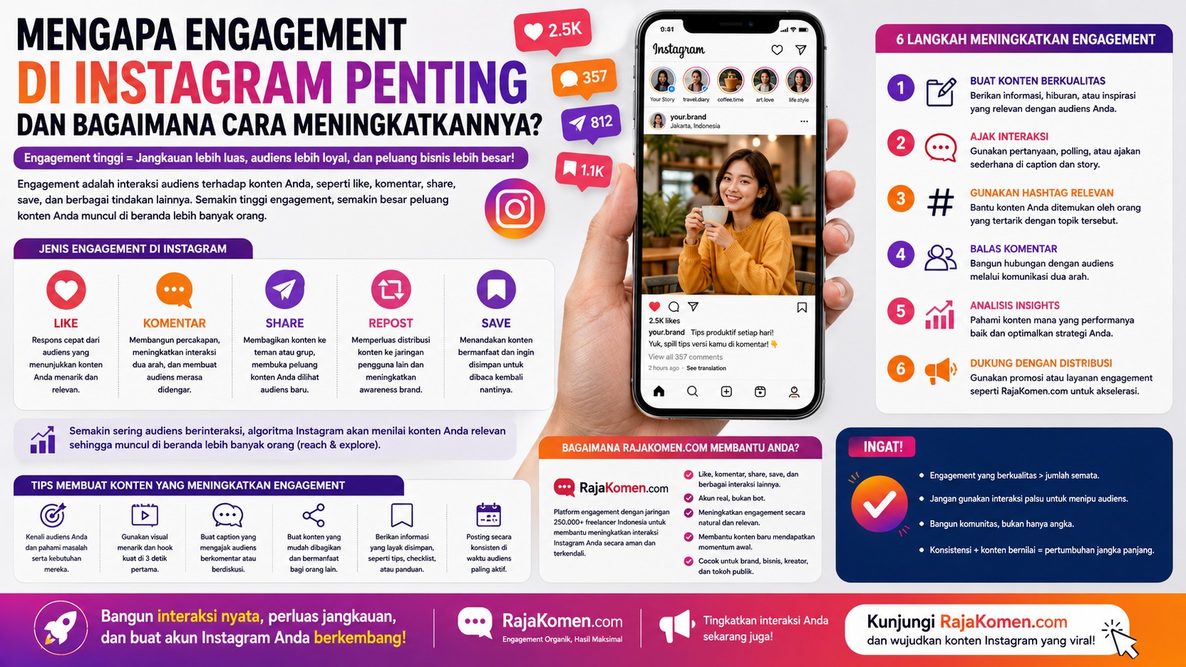 Mengapa Engagement di Instagram Penting dan Bagaimana Cara Meningkatkannya?